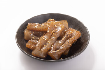 こんにゃく　きんぴら（甘辛煮）