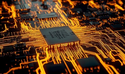 The electronic brain of every computer &ndash; the CPU. It processes millions of calculations per second, powering the digital world we rely on