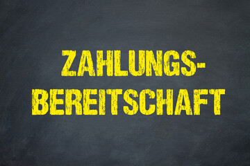 Zahlungsbereitschaft	
