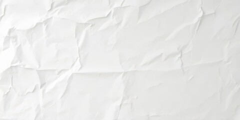 Obraz premium White creased poster texture with a subtle and elegant design, wrinkled, poster