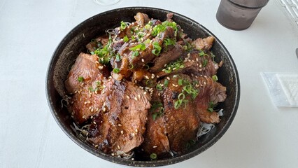 lamb chops with vegetables