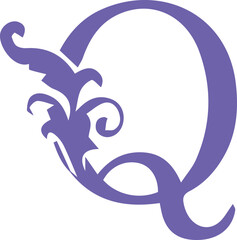 Alphabet art color signs letters design