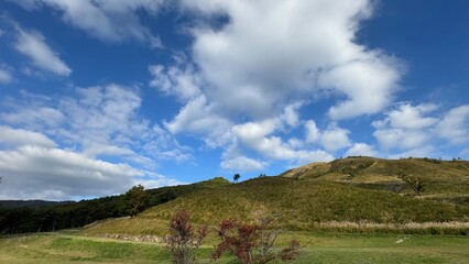 landscape with clouds