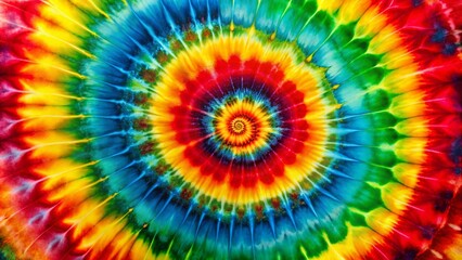 Vividly Colorful Abstract Spiral Tie-Dye Backgrounds for Food Photography, Perfect for Showcasing Dishes and Culinary Creations in a Unique and Eye-Catching Style
