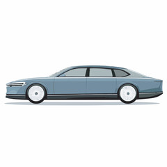 sports car vector side view