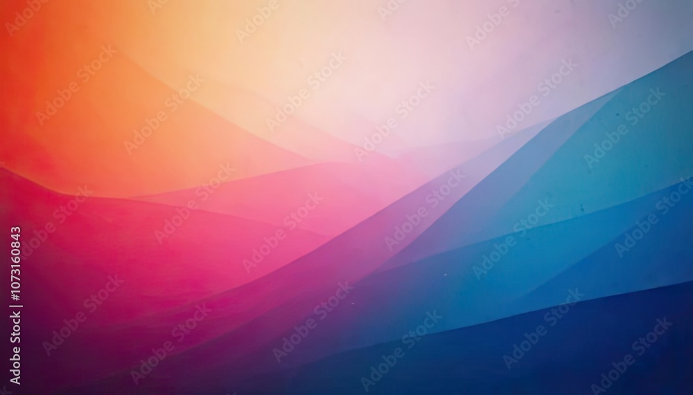 Poster this abstract gradient background is complemented by gentle shadows and a grainy texture.