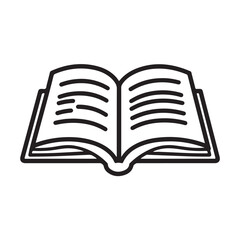 open book vector