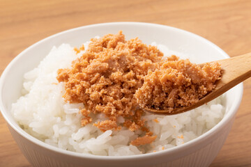 焼さけ　たらこ　ふりかけごはん
