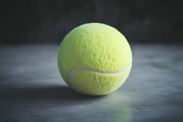Tennis Ball on Table
