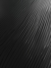 Obraz premium Black and White Wave Pattern