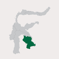 Southeast Sulawesi vector