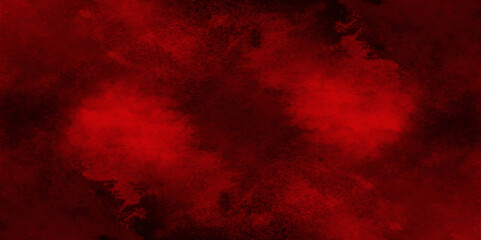Obraz premium Abstract red grunge background with copy space, Dark red slate background toned classic color, old red color wall background texture. dirty rustic fire red texture. 