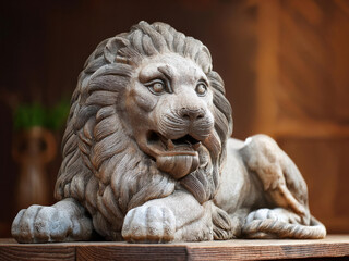 statue of a lion