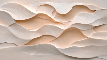 Fototapeta premium Explore the intricate textures of abstract wood carving art in modern design concepts