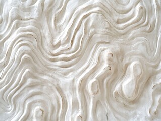 Sculpture of Wave Close Up