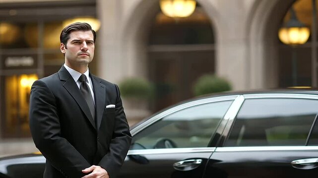 Luxury Vehicle Security Detail with Personal Guard