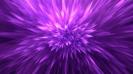 Vibrant purple abstract explosion, showcasing dynamic movement and energy with striking shades of violet and lavender.