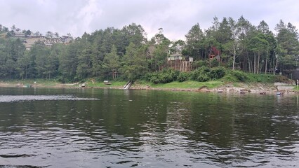 lake telaga menjer central java wonosobo