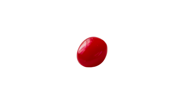 Red candy transparent background