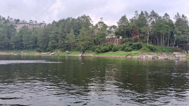 lake telaga menjer central java wonosobo