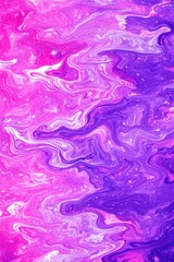 Pink and Purple Marbled Surface Close Up