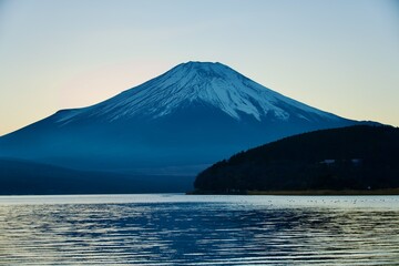 富士山と山中湖