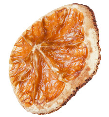 real decorative dried orange slice