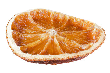 real decorative dried orange slice