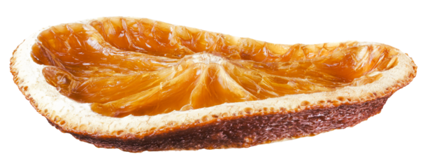 real decorative dried orange slice
