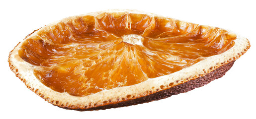 real decorative dried orange slice