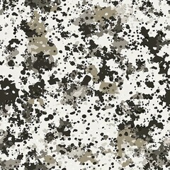 Snow Terrain Abstract Hunting Camouflage Pattern, Seamless Repeating Camo Texture