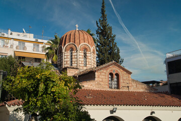 Byzantine St. Catherine Orthodox Church in Plaka, Athens