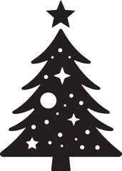 Obraz premium Christmas tree vector 
