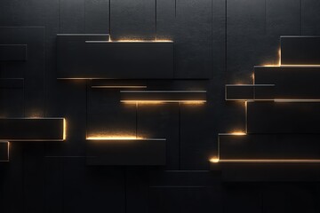 Elegant backdrop featuring clean lines, soothing gradients, and subtle light accents on a dark textured surface.