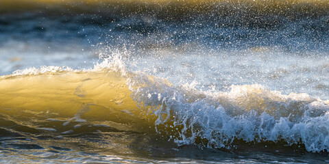 Vagues sur la plage