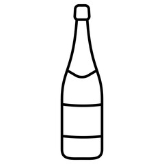 champagne bottle 