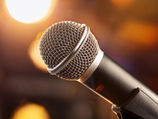 Obraz premium microphone