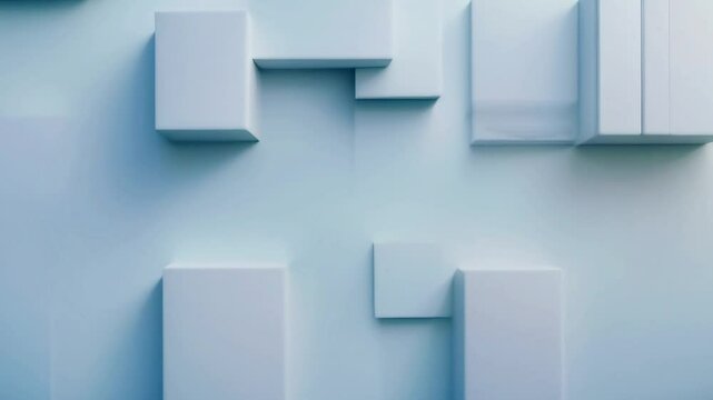 abstract cubic background, seamless looping
