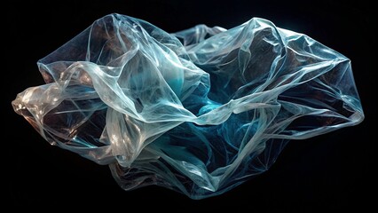 Fototapeta premium nylon, plastic bag, stretch film, texture