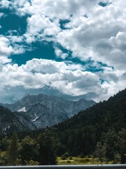 lake in the mountains