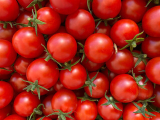 Cherry tomatoes. Food background