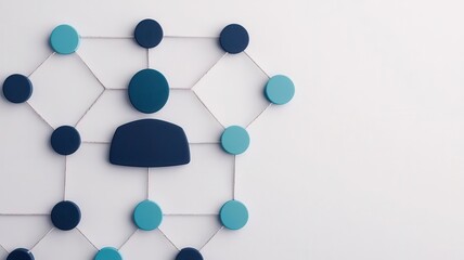 Techenabled recruitment search with smart filters identifying suitable employees, recruitment, modern and efficient hiring process, 3D illustration