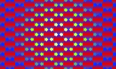 Geometric patterns. Modern geometric shapes following each other.