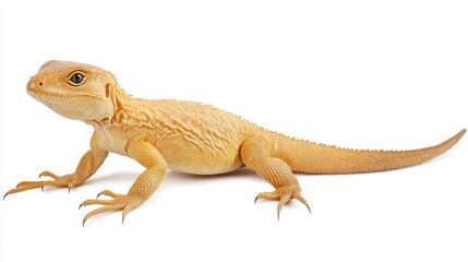 Obraz premium A Dazzling Display: The Full-Body Shot of a Brilliant Lizard.Concept of vibrant nature, exotic wildlife, tropical paradise, unique beauty.vibrant nature, unique creatures, wildlife conservation.