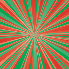 グラデーションを使用したクリスマスのミックスフラッシュ(正方形)