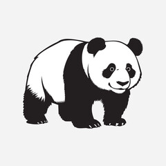 Panda Silhouette