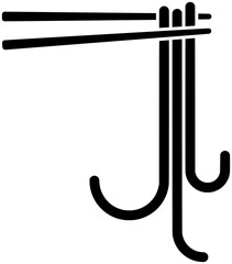 food illustration bowl silhouette meal logo noodles icon delicious outline fresh tasty pasta cuisine fried asian spicy ring rings shape and vector graphic background