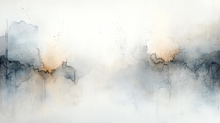 Abstract background Abstract watercolor wash in pastel hues with soft edges, creating serene and dreamy atmosphere. Ideal for modern decor or artistic projects