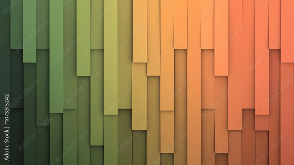Poster abstract background earthy gradient from warm brown to olive green, creating soothing visual effect.