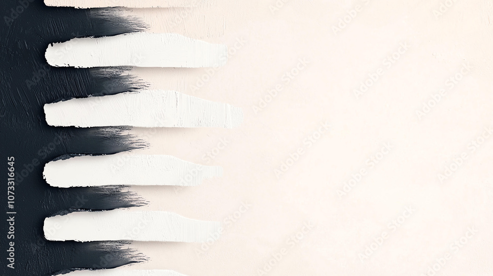 Poster abstract background smooth gradient with shades of grayscale transitions from dark to light, showcas